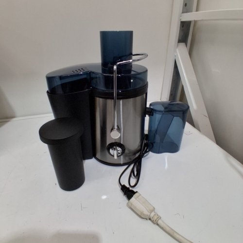 ELECTRIC JUICER MACHINE FOR FRUIT AND VEGETABLES - BLACK (MODEL: JH-3028) image 3