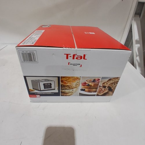 T FAL 4 SLICE DIGITAL TOASTER WITH 6 DIFFERENT FUNCTIONS - STAINLESS STEEL (MODEL:2266226) image 2