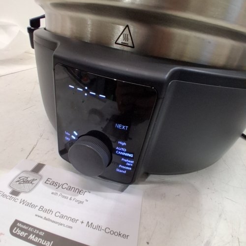 BALL EASYCANNER ELECTRIC WATER BATH CANNER - 21QT - STAINLESS STEEL PLASTIC image 2