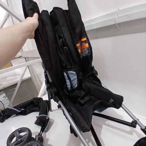 INGENUITY 3D MINI CONVENIENCE STROLLER LIGHTWEIGHT FOLDABLE - 45LBS CAP - SLATE/BLACK - (MODEL: 17286) image 4