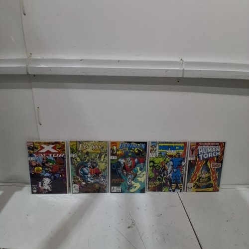 10 ASSTD MARVEL COMIC BOOKS - X-MEN #2, DETHLOK #5,21,22, HUMAN TORCH #3, MYS-TECH WARS #1,2, DARK ANGEL #9, WONDER MAN #4, X-FACTOR #72 - VARIOUS AUTHORS image 3