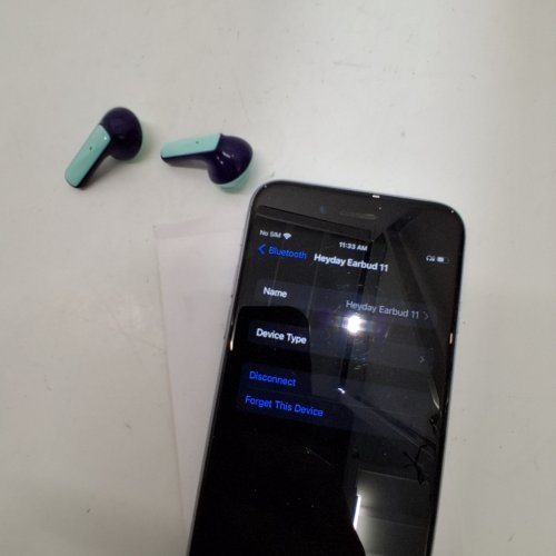 HEYDAY TRUE WIRELESS BLUETOOTH EARBUDS WITH 33FT RANGE - FUTURE DUSK (MODEL: 008 07 5798) image 2