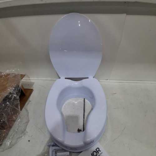 RAISED TOILET SEAT RISER - 4" RAISED - WHITE - (MODEL: FBL760600) image 3