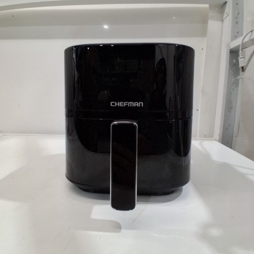 CHEFMAN TURBOFRY TOUCH EASY VIEW AIR FRYER- 4L - BLACK (MODEL: ‎RJ38-4TW-BLACK-CA) image 3