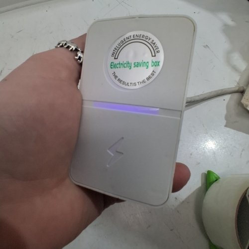 2PK POWER FACTOR SAVER PLUG-IN ELECTRICITY SAVING DEVICE - 90V-250V - 30KW LOAD - WHITE (MODEL: SD008) image 2