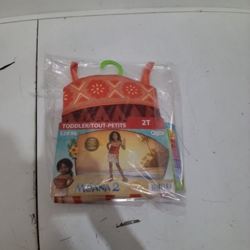 TODDLER DISGUISE MOANA 2 SIMEA COSTUME - 2T - ORANGE (STYLE: 171089S) image 3