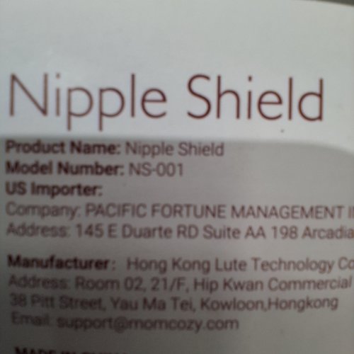 MOMCOZY NIPPLE SHIELD - 17 MM - CLEAR (MODEL: NS-001) image 2