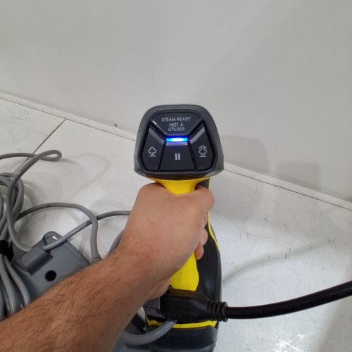 BISSELL 3-IN-1 POWERSTEAMER HEAVY DUTY STEAM MOP & HANDHELD CLEANER - GREY/YELLOW (MODEL: 2685B) image 2