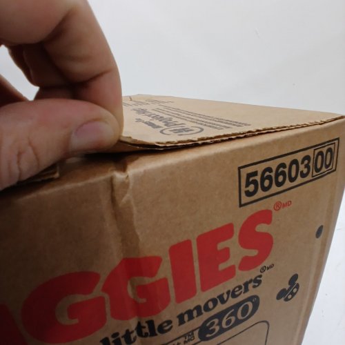 104PK HUGGIES LITTLE MOVERS DISPOSABLE BABY DIAPERS - SIZE 6 - DISNEY image 3