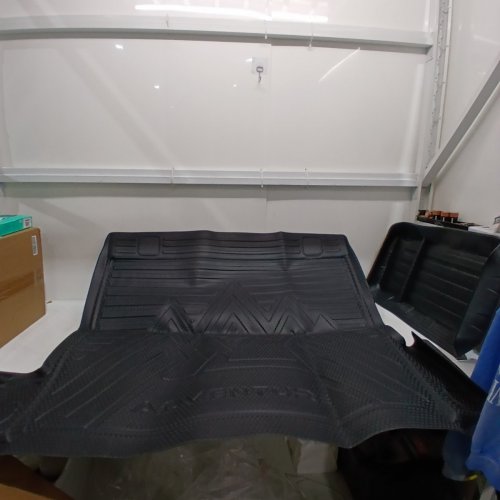 2PC ALL WEATHER CARGO TRUNK MAT WITH TRUNK SIDE STORAGE BOX, FOR 2010-2024 TOYOTA 4RUNNER - BLACK image 3