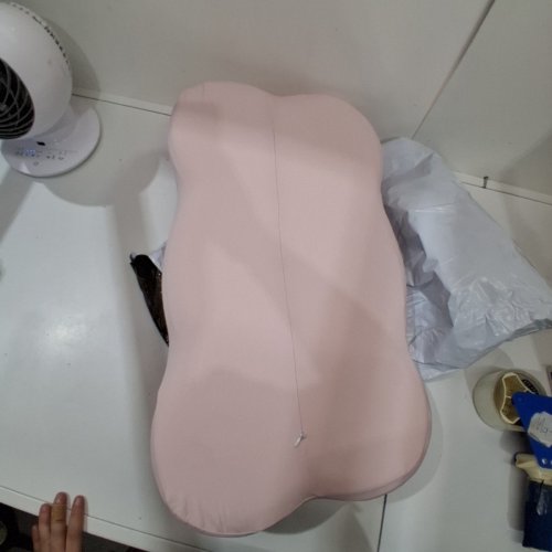 MELLOW CLOUD ALIGN MEMORY FOAM PILLOW - 26" X 14" - PINK image 3