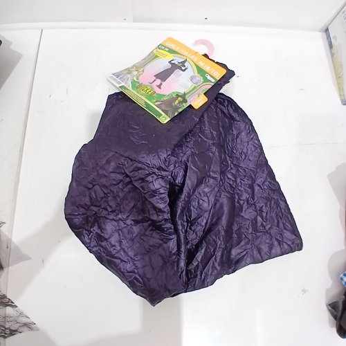 3PC GIRLS DISGUISE WICKED ELPHABA DELUXE COSTUME - MEDIUM 8-10 - PURPLE image 2