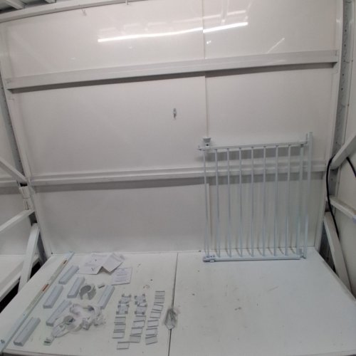 REGALO TOP OF STAIR METAL BABY GATE - 28-42" - WHITE (MODEL: 1230 DS) image 2