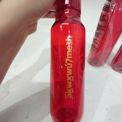5PK REUSABLE SQUAMISH NATION WATER BOTTLES - 22 OZ - RED image 4