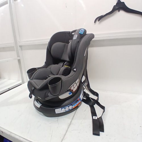 GRACO EASYTURN 360 2-IN-1 CONVERTIBLE CAR SEAT - CYRAN BLACK/GREY (MODEL: 2227897) image 3