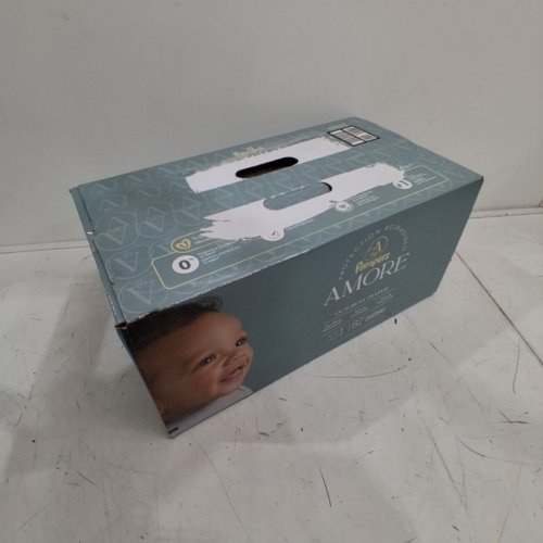 82PK PAMPERS AMORE ABSORBENT FRAGRANCE FREE DIAPERS - SIZE 1 - WHITE image 2