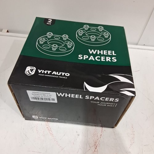 2Pk YHTAUTO WHEEL SPACERS 8 LUG NUTS 1.5" SPACERS - 8 X 170 MM, 125 MM, 14 X 1.5 - BLACK (MODEL: WSP86701B0-2-YC) image 4