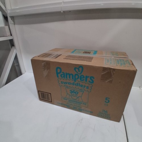 116PK PAMPERS SWADDLERS 360 PULL ON DIAPERS - SIZE 5 image 5