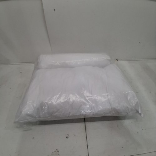 2PC BED PILLOW WITH COVER - QUEEN - WHITE image 5