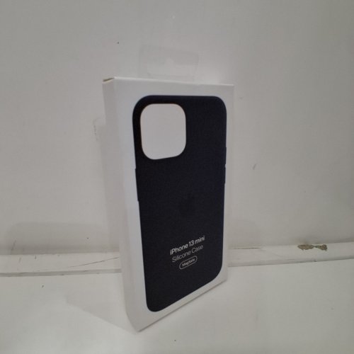 APPLE SILICONE CASE WITH MAGSAFE FOR IPHONE 13 MINI - MIDNIGHT BLACK (MODEL: A2705) image 2