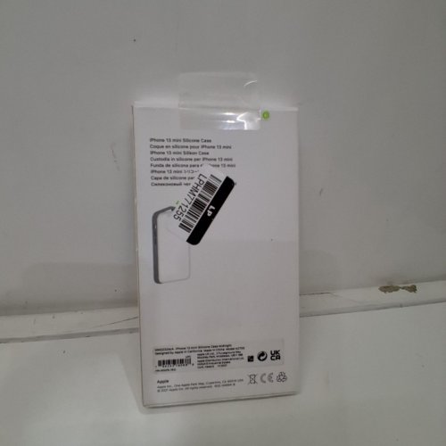 APPLE SILICONE CASE WITH MAGSAFE FOR IPHONE 13 MINI - MIDNIGHT BLACK (MODEL: A2705) image 3