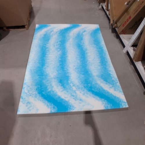 MEMORY FOAM MATTRESS TOPPER - 2" - QUEEN (60" X 79") image 2