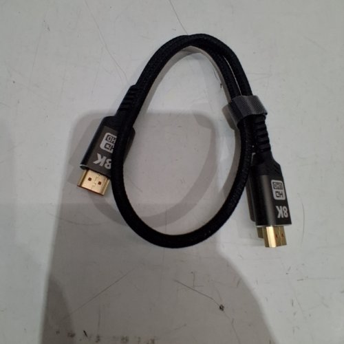 UBLUKER ULTRA HIGH SPEED 10 K 8 K 4 K HDMI 2.1 CABLE - 37" - BLACK image 2