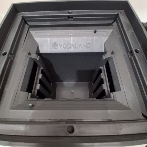 VODALAND PLASTIC CATCH BASIN WITH DOWNSPOUT GUARD - 12"X12" (MODEL: 8370.9DSG) image 4