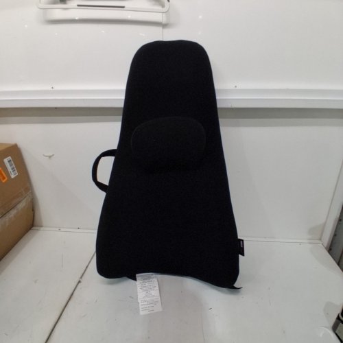 OBUSFORME HIGHBACK BACKREST SUPPORT WITH LUMBAR PILLOW - 30" X 16" X 3" - BLACK (MODEL: HB-BLK-CB) image 2