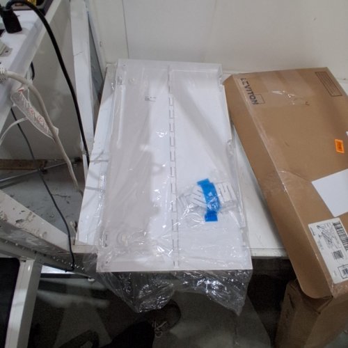LEVITON PREMIUM VENTED HINGED STRUCTURED MEDIA DOOR FOR LEVITON 28 - 28" - WHITE - (MODEL: 47605-28S) image 2