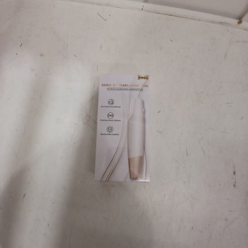 VIKICON SONIC DERMAPLANING TOOL FOR SMOOTH SKIN - WHITE & ROSE GOLD (MODEL: BV18-725) image 2