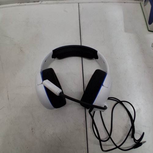 PDP AIRLITE PRO WIRED GAMING HEADSET WITH ON-BOARD VOLUME CONTROLS - 3.5 MM CONNECTOR - FOR PLAYSTATION 4/5 - WHITE image 3