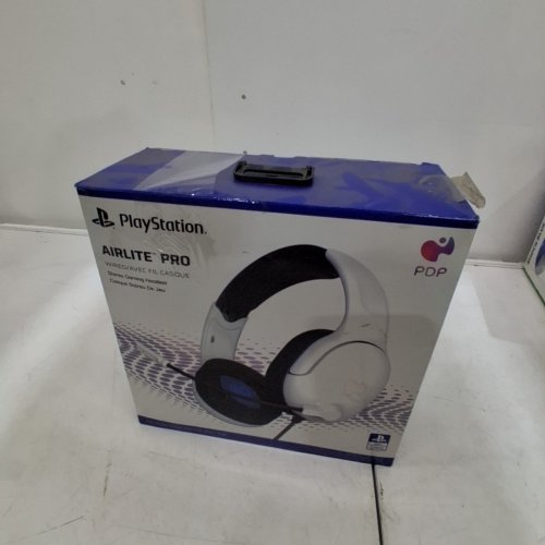 PDP AIRLITE PRO WIRED GAMING HEADSET WITH ON-BOARD VOLUME CONTROLS - 3.5 MM CONNECTOR - FOR PLAYSTATION 4/5 - WHITE image 7