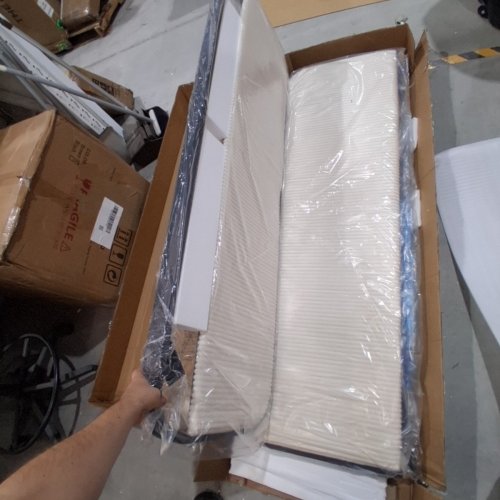 DECORITIVE FABRIC BED FRAME - QUEEN - BEIGE (MODEL: WDL_YJRBTC003/WDLYJRBTC003) image 5