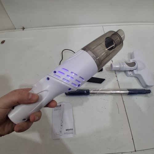 K-3D DETACHABLE VACUUM CLEANER - 36" - WHITE/GREY image 2