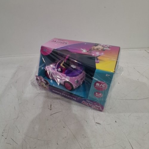 JADA TOYS DISNEY MINNIE MOUSE ROADSTER REMOTE CONTROL RC CAR -PINK/PURPLE (MODEL: 36833) image 4