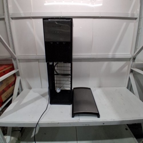 FRIGIDAIRE HOT AND COLD WATER DISPENSER - 5 GALLON - STAINLESS STEEL/BLACK (MODEL: EFWC505) image 3