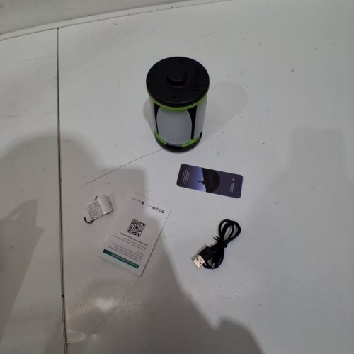 BLUKAR RECHARGEABLE CAMPING LANTERN - 7 LIGHT MODES/60 LED/10+ HOURS BATTERY 5W - GREEN/BLACK image 3