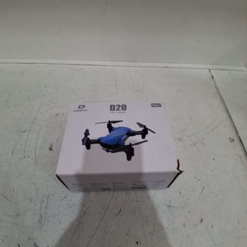 DEERC D20 MINI DRONE FOLDABLE WITH 720P HD FPV CAMERA REMOTE CONTROL WITH TAP FLY, AUTO HOVER, VOICE/GESTURE CONTROL, SPEED ADJUSTMENT, 2 BATTERIES, 3D FLIP - BLUE/BLACK image 5