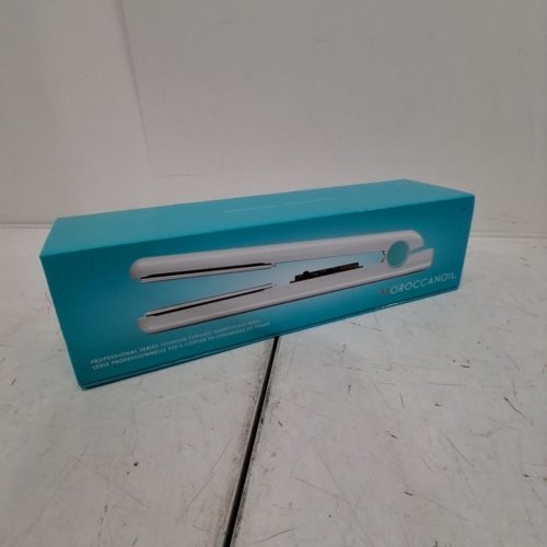 MOROCCANOIL TITANIUM CERAMIC HAIRSTYLING IRON - 45W; 100-240 V - WHITE/TURQUOISE image 7