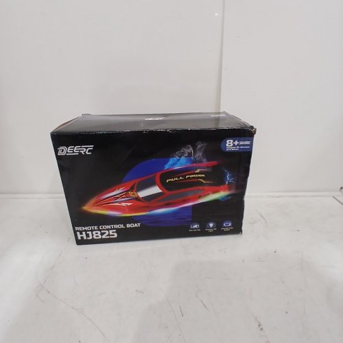 2PK DEERC REMOTE CONTROL RC BOATS - RED / YELLOW / BLUE (MODEL: HJ825) image 5