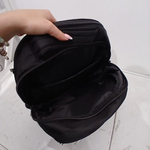 BUGATTI ULTIMATE BACKPACK WITH RFID ZIPPER POCKET - HOLDS UP TO 15.4" LAPTOPS - BLACK (MODEL: 1805676) image 3