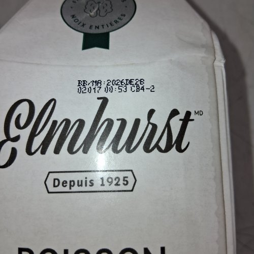 3PK ELMHURST UNSWEETENED MILKED WALNUTS - 946ML EACH image 2