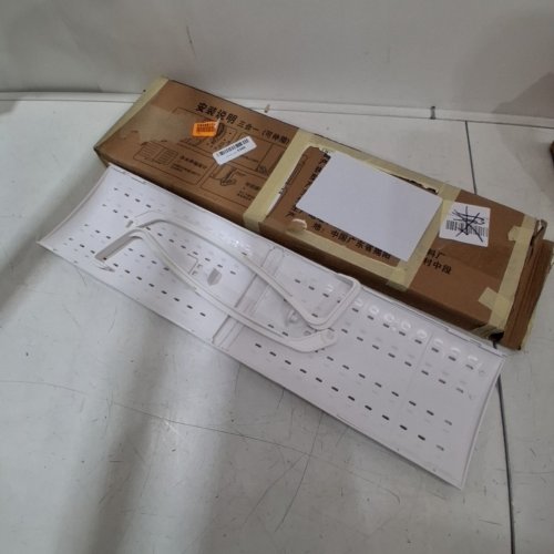 ADJUSTABLE AIR CONDITIONER WIND DEFLECTOR - 6.5" X 24" TO 44" - WHITE image 3