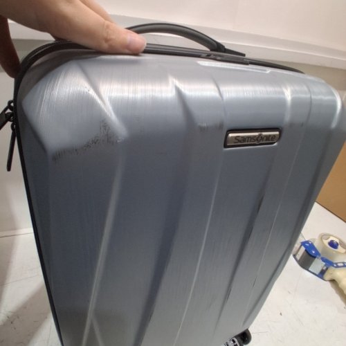 2PC SAMSONITE CENTRIC HARDSIDE DUAL-SPINNER LUGGAGE - 24", 20" - SILVER image 6