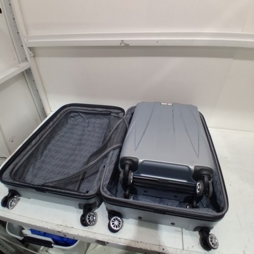 2PC SAMSONITE CENTRIC HARDSIDE DUAL-SPINNER LUGGAGE - 24", 20" - SILVER image 10