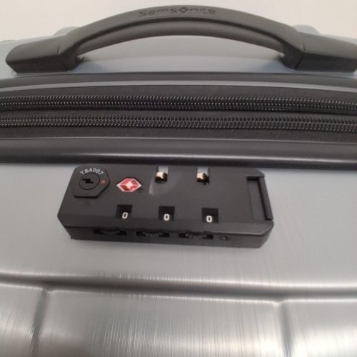 2PC SAMSONITE CENTRIC HARDSIDE DUAL-SPINNER LUGGAGE - 24", 20" - SILVER image 11