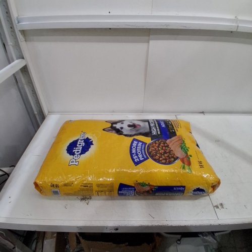*EXPIRES SOON* PEDIGREE HIGH PROTEIN DRY ADULT DOG FOOD - 18KG - CHICKEN AND VEGETABLE FLAVOUR image 2