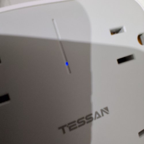 TESSAN 4 MULTI PLUG OUTLET SPLITTER EXTENDER WITH TWO USB + ONE USB-C PORT - 15W - WHITE (MODEL: TS-WM102-C) image 2