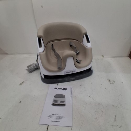INGENUITY BABY BASE 2-IN-1 SEAT BOOSTER FEEDING SEAT - CASHMERE image 2